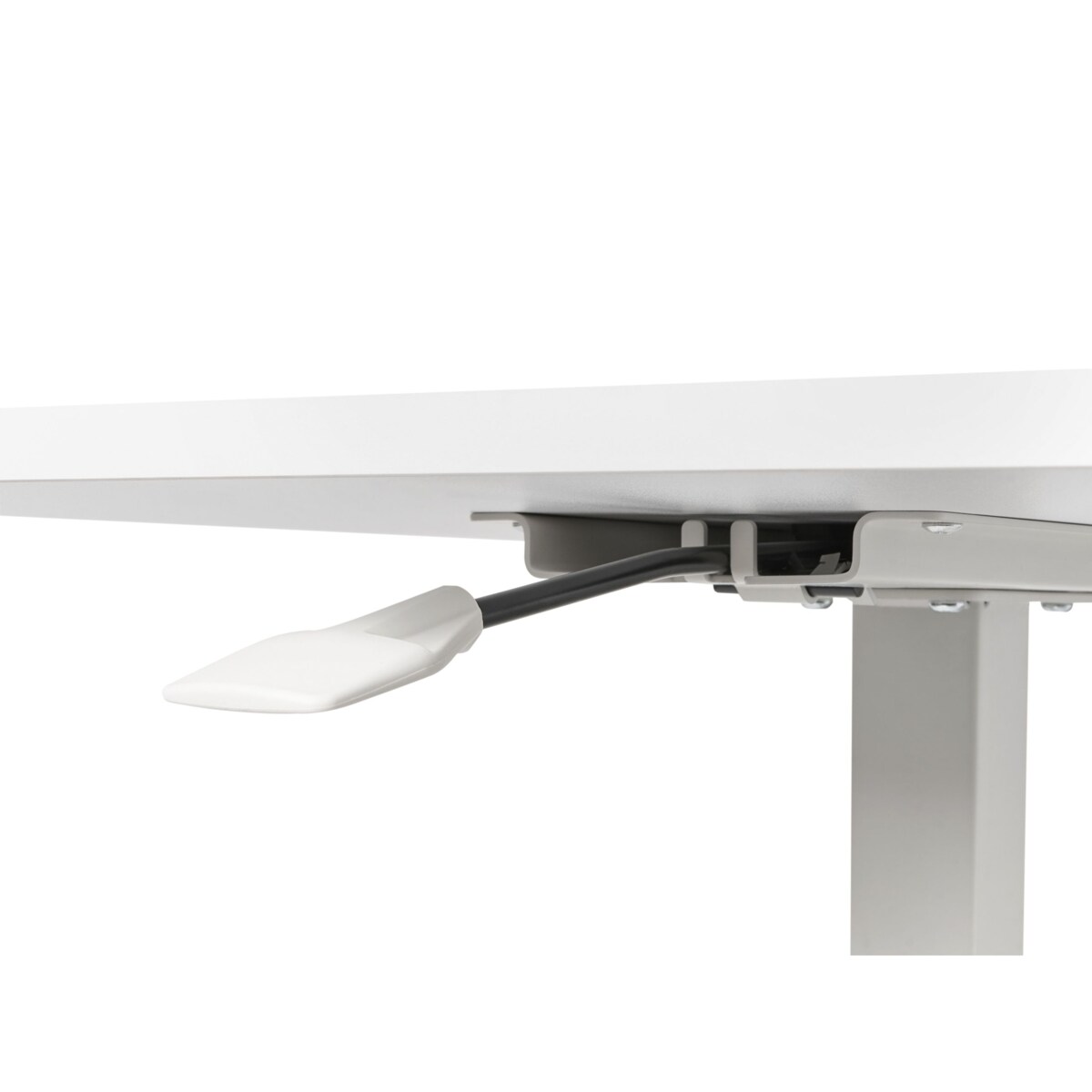 Regulowany stolik pod laptopa ACADEMIA Biały 65 cm 48 cm