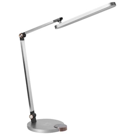 Lampa biurkowa LED CAROY Z ładowarką indukcyjną Szary