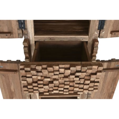 Komoda z drewna tekowego 180x50x45 cm IVICA - I wysoka