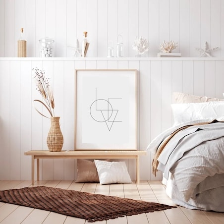 Poster Story, Plakat, Obraz - Love Minimalistyczne, wymiary 21 x 30 cm