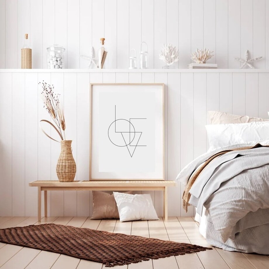 Poster Story, Plakat, Obraz - Love Minimalistyczne, wymiary 21 x 30 cm