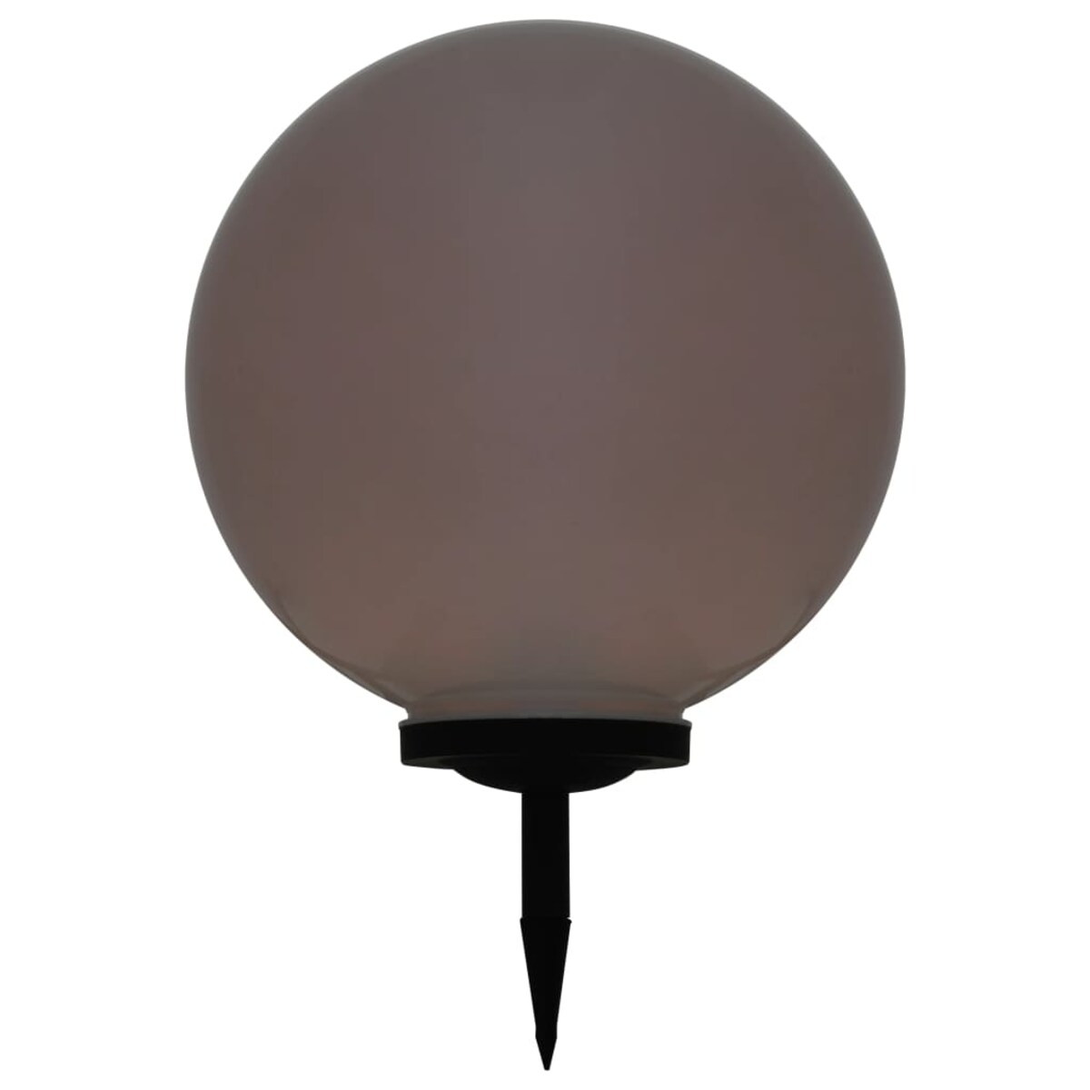 vidaXL Kulista lampa solarna na zewnątrz, LED, 50 cm, RGB