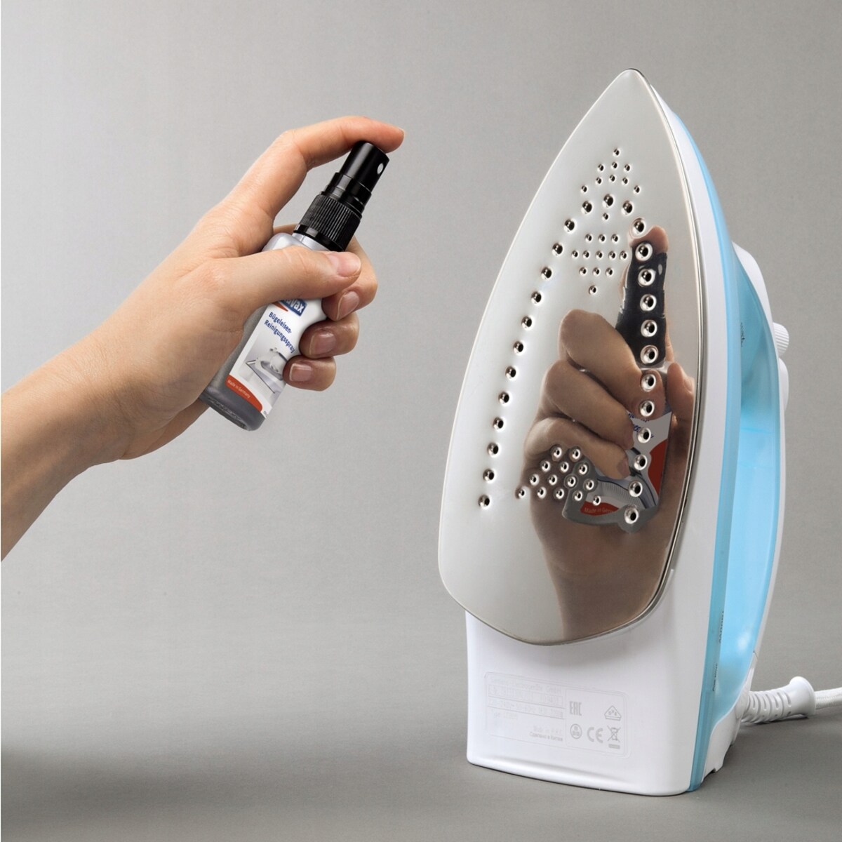 XAVAX Środek do czyszczenia żelazka + ściereczka