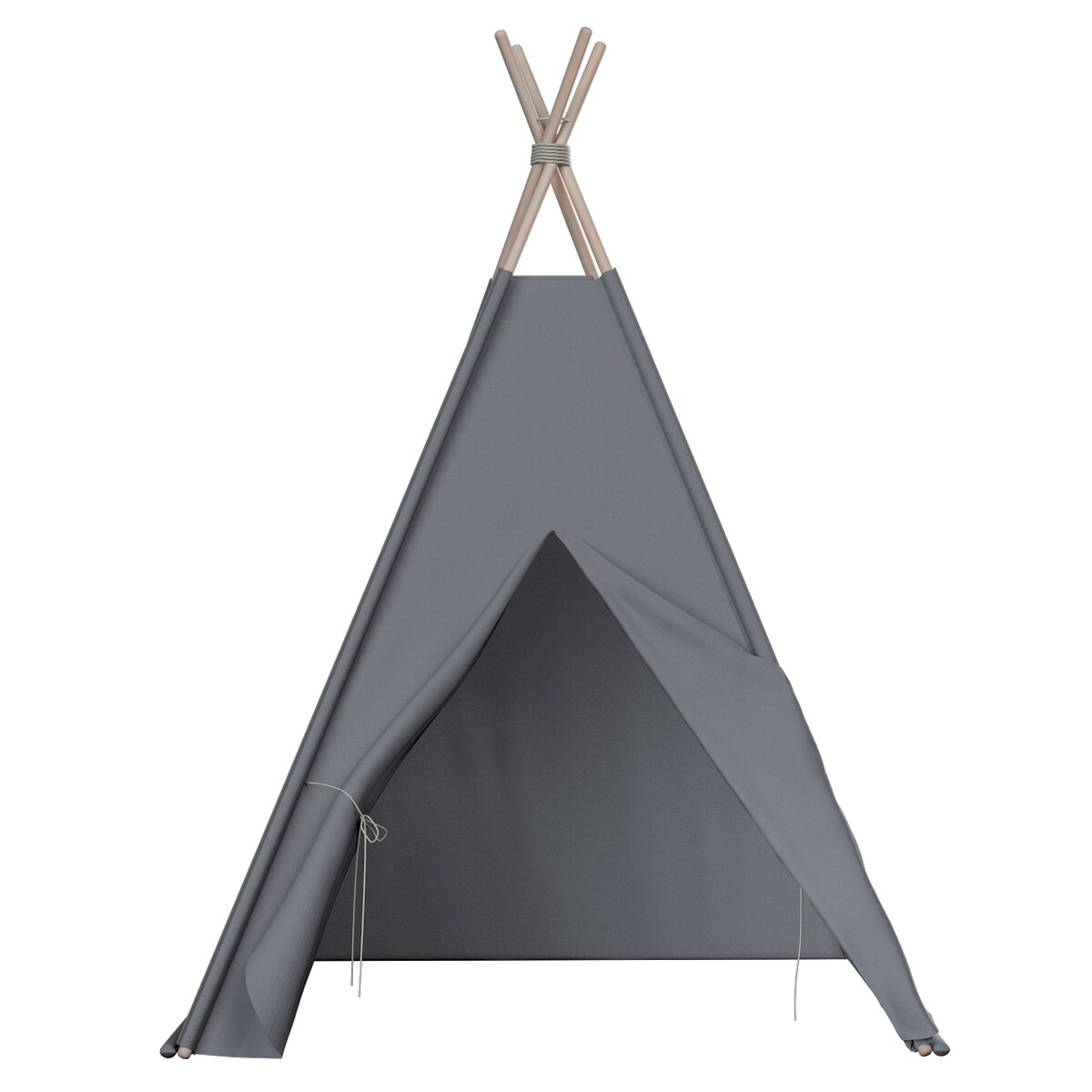 Tipi, szary, 110 x 110 x 155 cm, Cotton Story