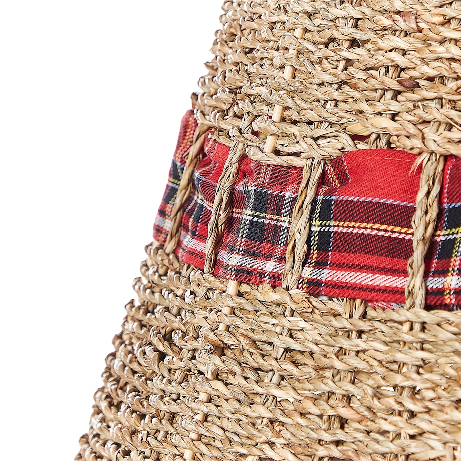 Osłonka pod choinkę MARCHE Trawa morska Naturalny 50 cm