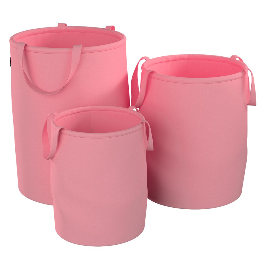 Kosz na zabawki Tobi, brudny róż, 30x40cm, Happiness