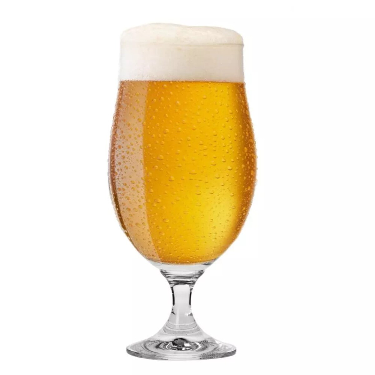 Zestaw Kufli na Stopce Krosno Pokal do Piw Typu Lager 500 ml Harmony 6 szt