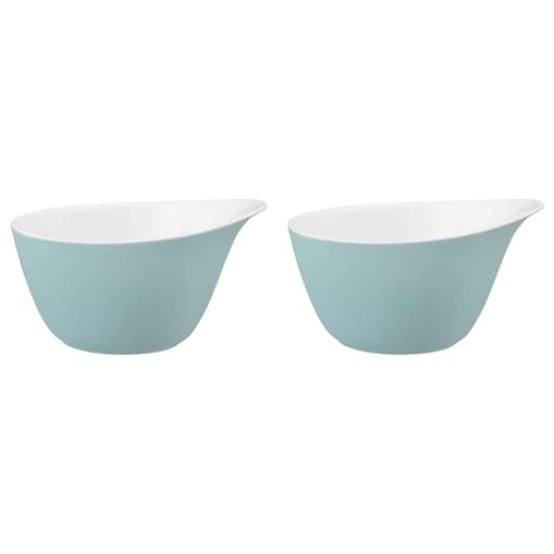 SELTMANN LIFE FASHION GREEN CHIC Zestaw 2 miseczek z uchwytem 600 ml