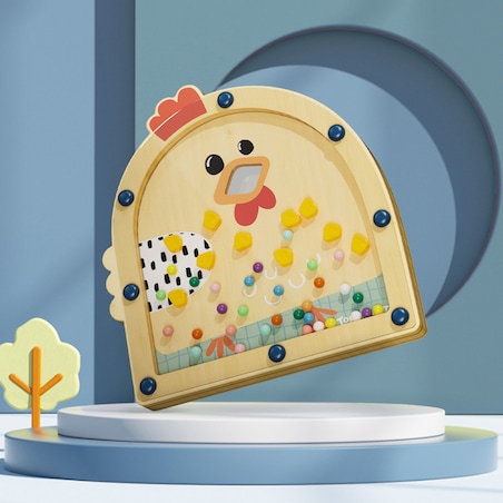 Nakarm kurę - zabawka zręcznościowa dla dzieci 36 mies.+ Top Bright