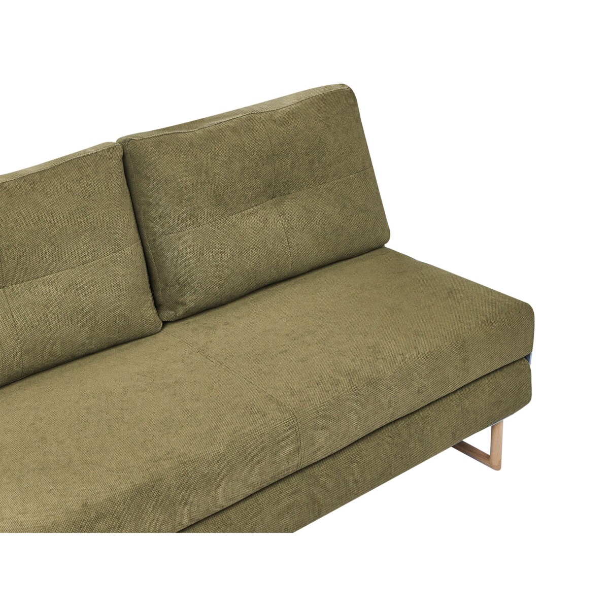 Sofa rozkładana dla 3 osób JERSLEV Zielony