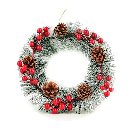 SANTA LILA Wianek 25cm