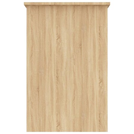 vidaXL Biurko, dąb sonoma, 100x50x76 cm, materiał drewnopochodny