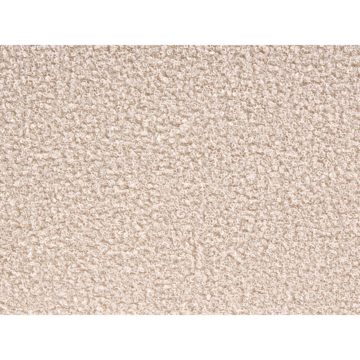 Łóżko Boucle LAVAUR 160 x 200 cm Beżowy