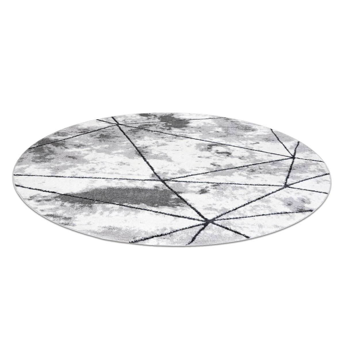 Dywan nowoczesny COZY Polygons Koło, koło 200 cm