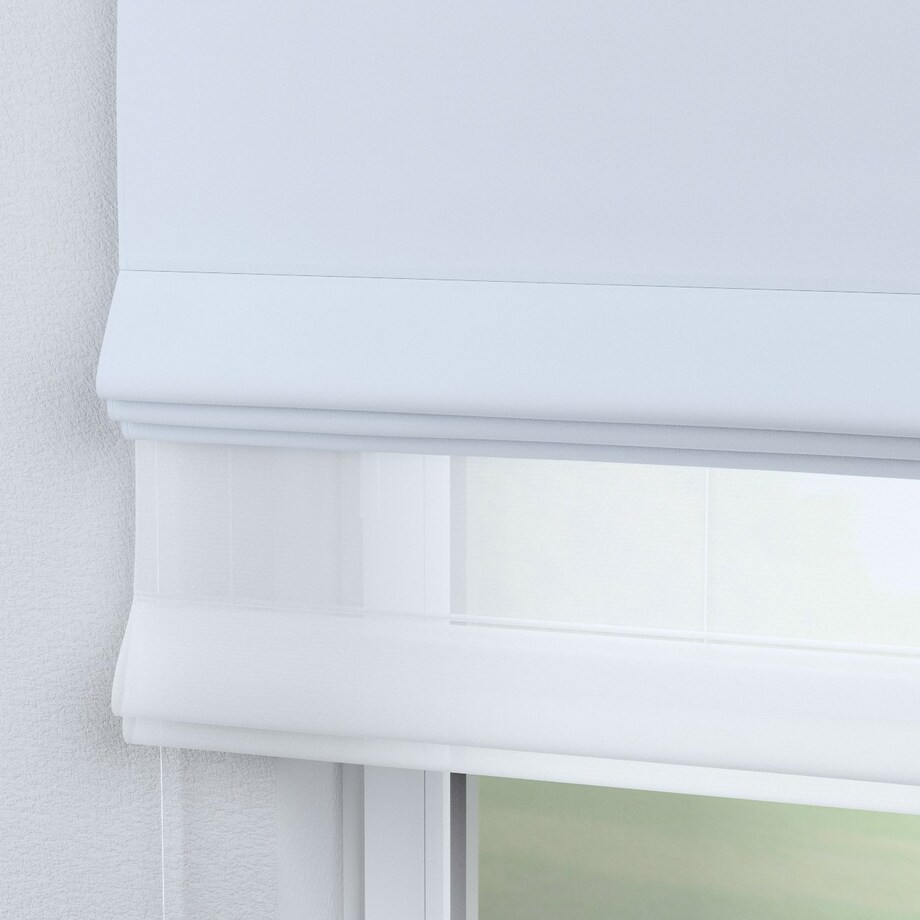 Roleta rzymska Duo, szaro-biały, Blackout - zaciemniające