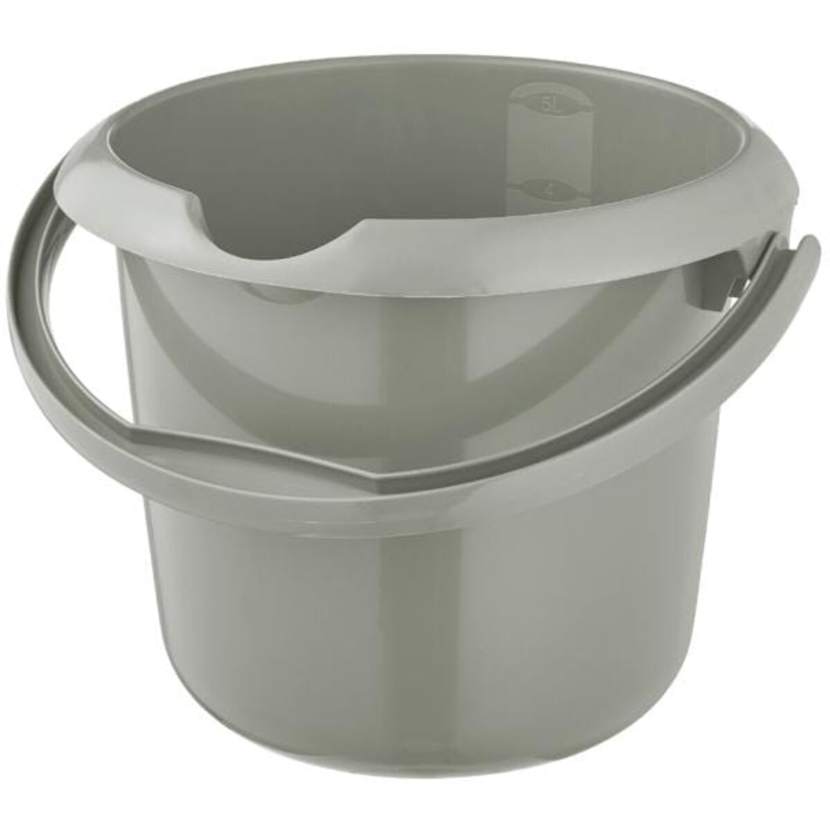 Wiadro do sprzątania keeeper "mika eco", okrągłe, 5 litrów, błękitne