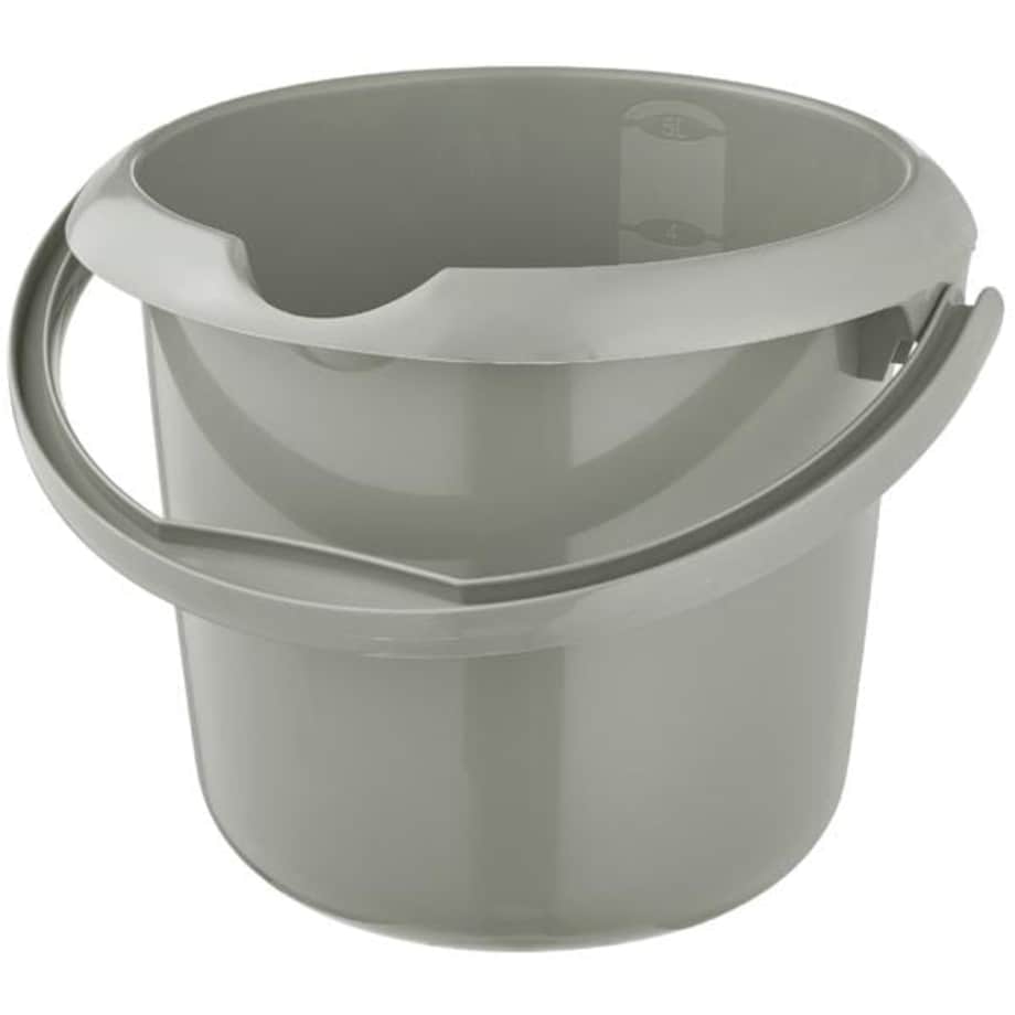 Wiadro do sprzątania keeeper "mika eco", okrągłe, 5 litrów, błękitne