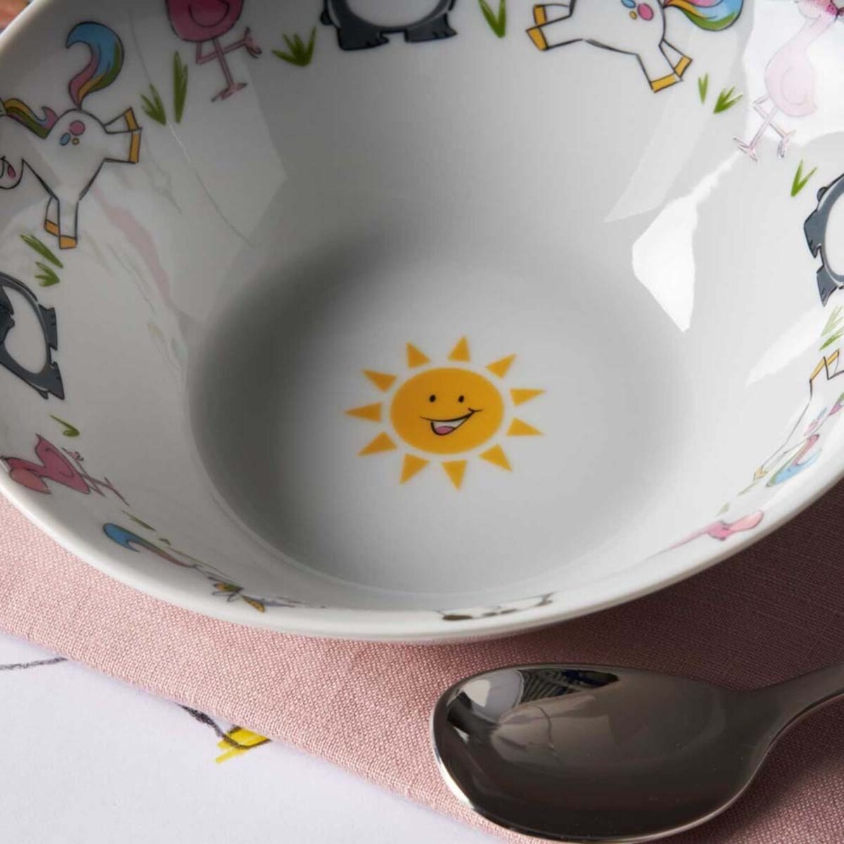 Zestaw śniadaniowy 3cz. Dziewczynka