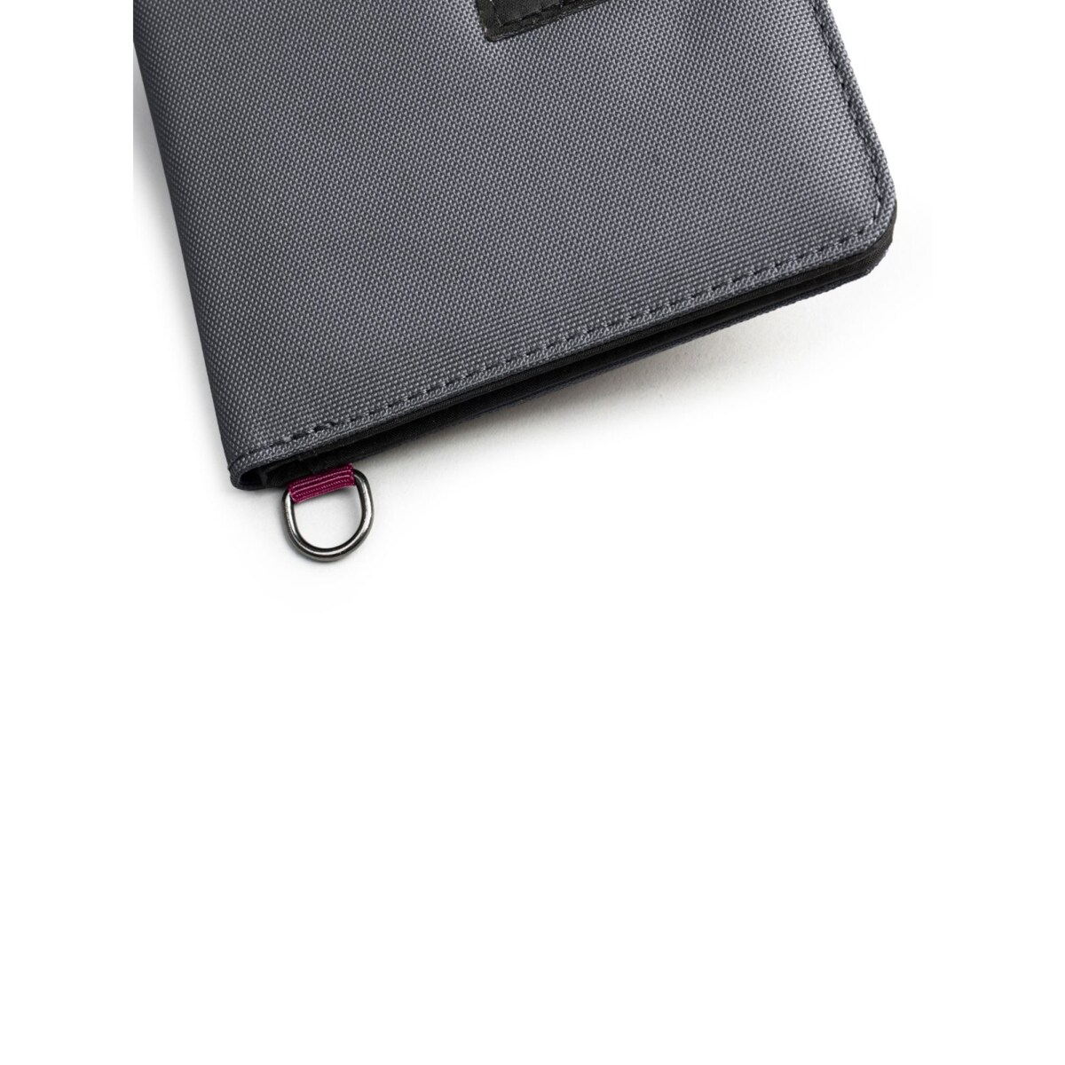 Podwójny portfel antykradzieżowy z recyklingu RFIDsafe - ciemnoszary
