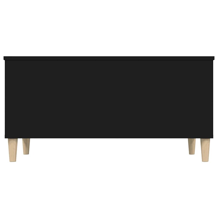 vidaXL Stolik kawowy, czarny, 90x44,5x45 cm, materiał drewnopochodny