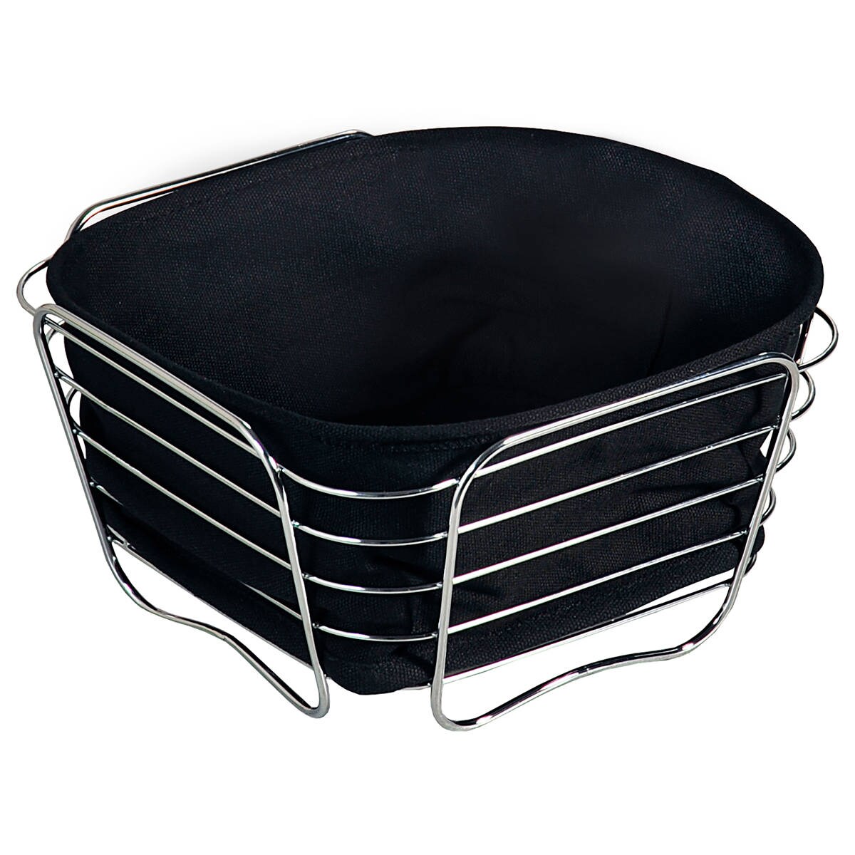 Kosz na pieczywo, owoce, stal nierdzewna, Ø 21 cm, Kesper