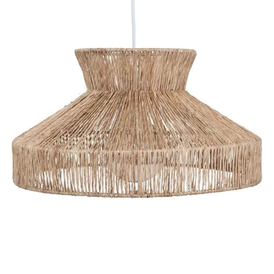 Lampa wisząca jutowa Zelia 38 cm