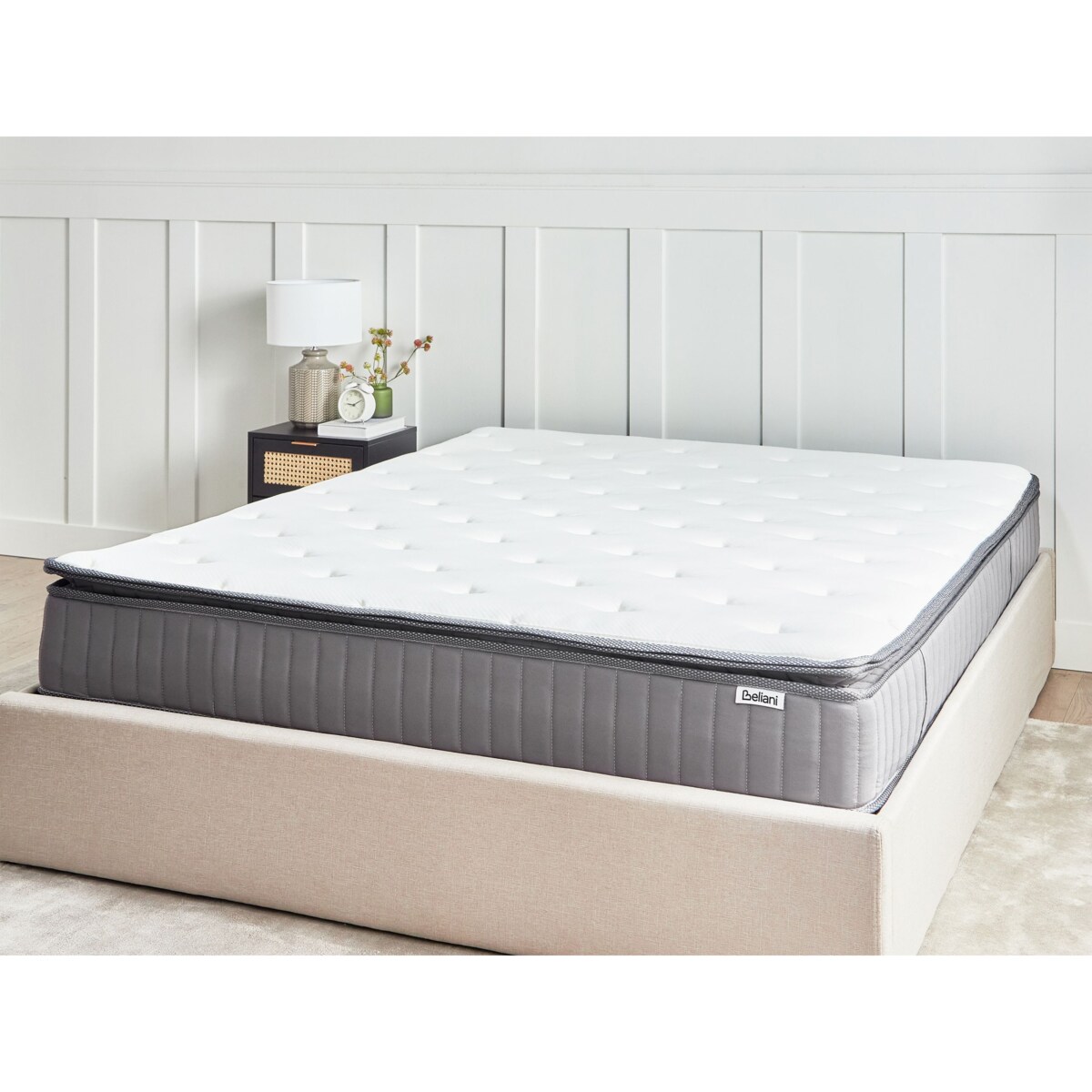 Materac kieszeniowy PLEASANT Średnio twardy 160 x 200 cm