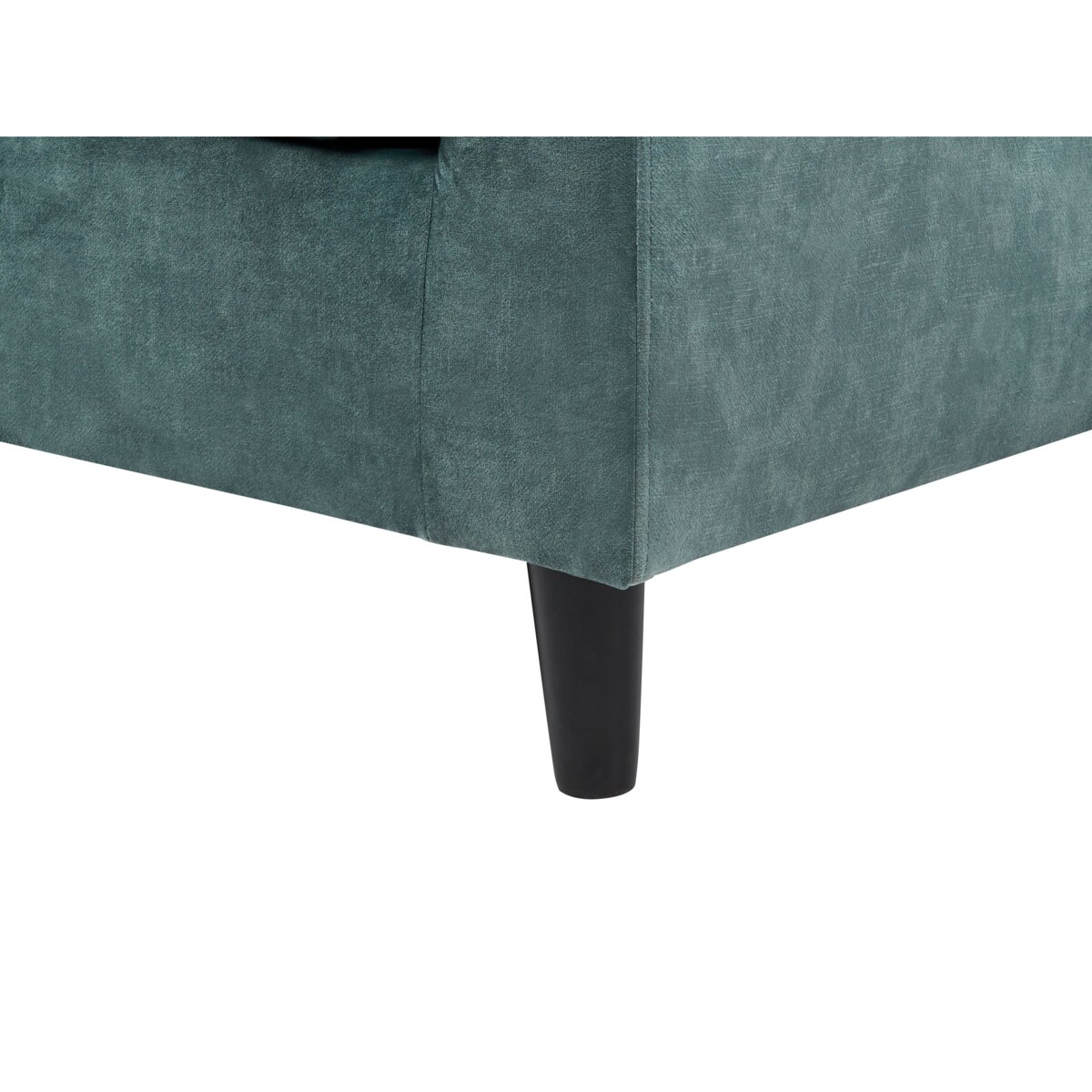 Narożnik ELVENES Lazurowy Welur