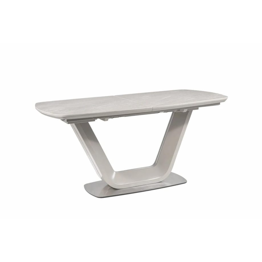 Stół ARMANI CERAMIC 160(220)x90 szary mat rozkładany
