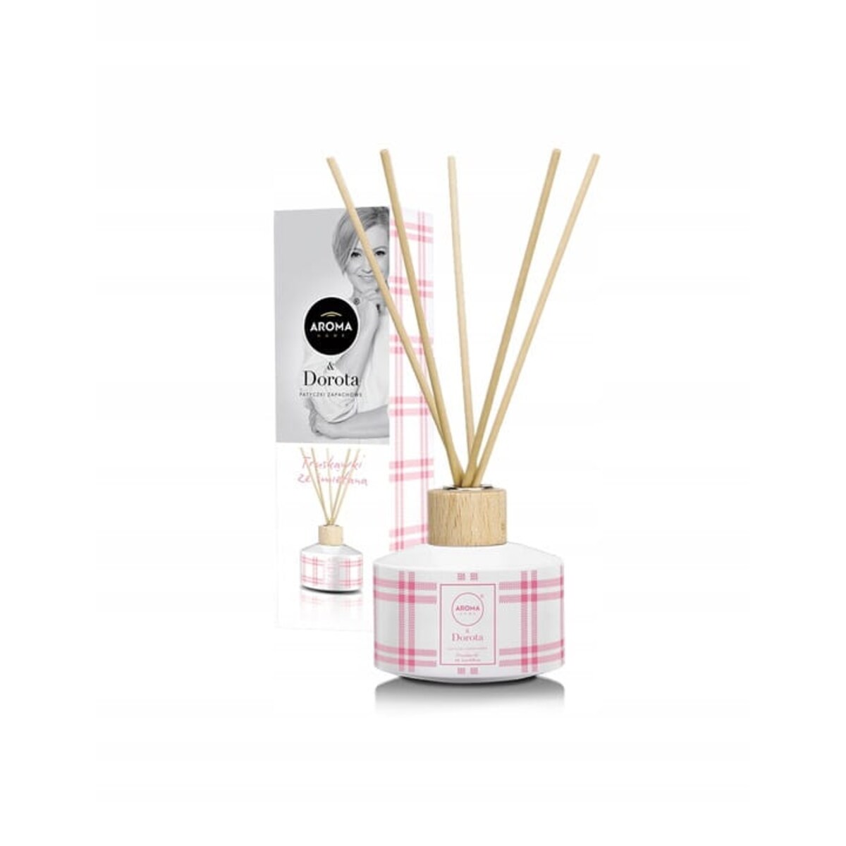 Wkład zapachowy do dyfuzora Aroma Home Dorota refill TRUSKAWKI ZE ŚMIETANĄ