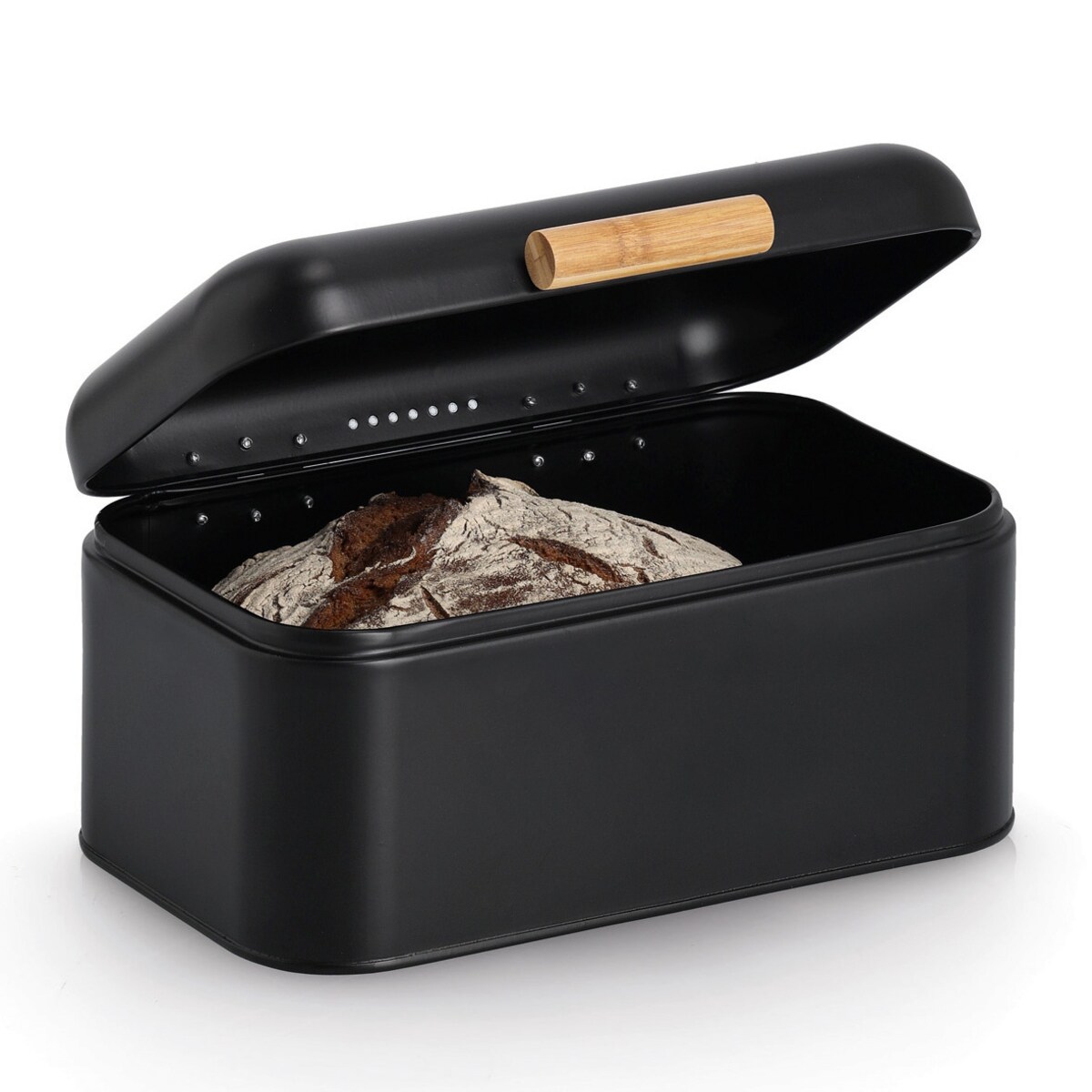 Chlebak metalowy ZELLER, 30 x 20 x 15 cm