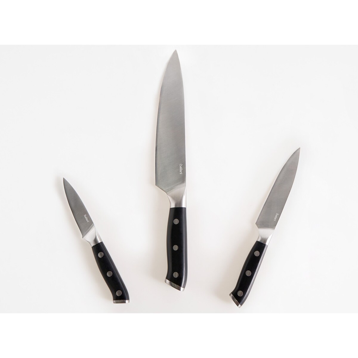 Zestaw 3 noży IKEDA Czarny