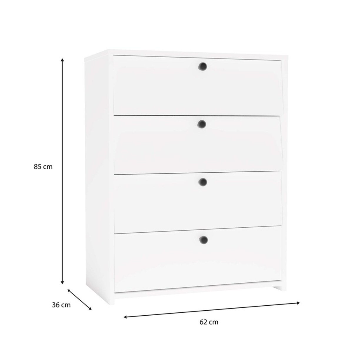 Szafka na obuwie LOKA BIAŁA