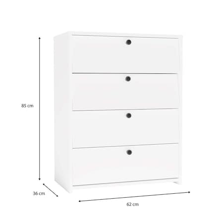 Szafka na obuwie LOKA BIAŁA