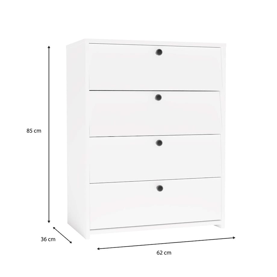 Szafka na obuwie LOKA BIAŁA