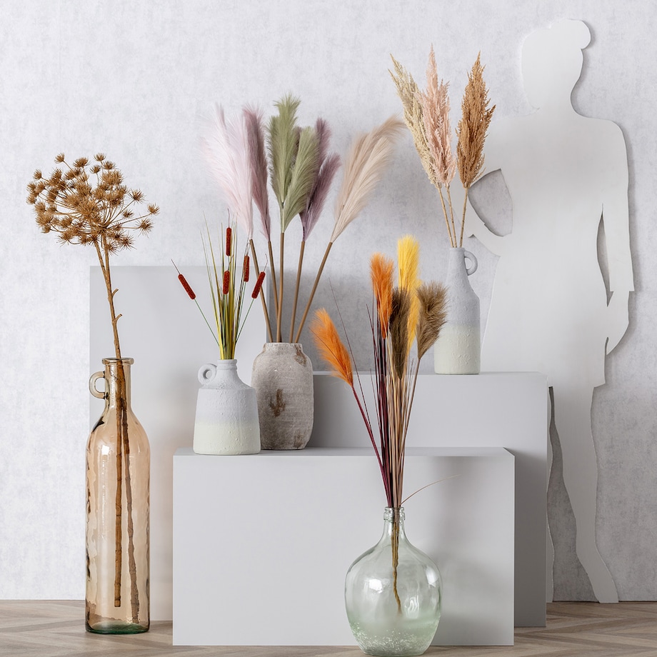 Trawa pampasowa 110cm green, 2 x 2 x 110 cm