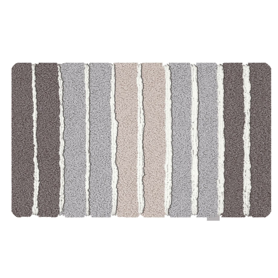 Kleine Wolke Phoenix Ekologiczny Dywanik łazienkowy szary 70x120 cm ECO LIVING