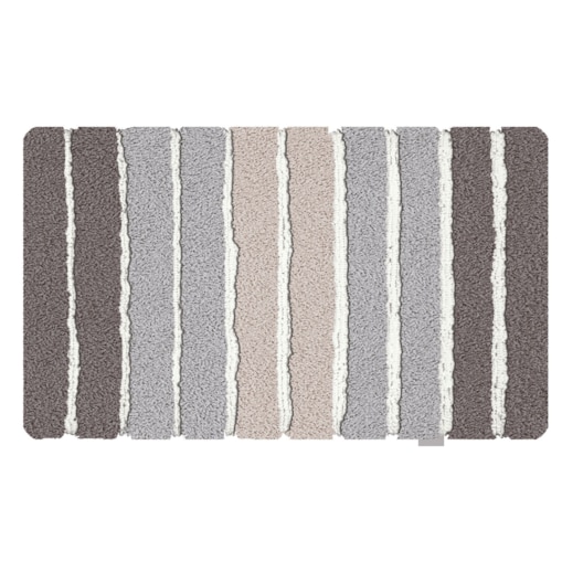 Kleine Wolke Phoenix Ekologiczny Dywanik łazienkowy szary 70x120 cm ECO LIVING