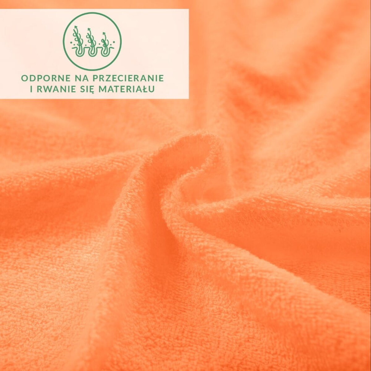 Prześcieradło frotte z gumką 140x200 kolor łosoś