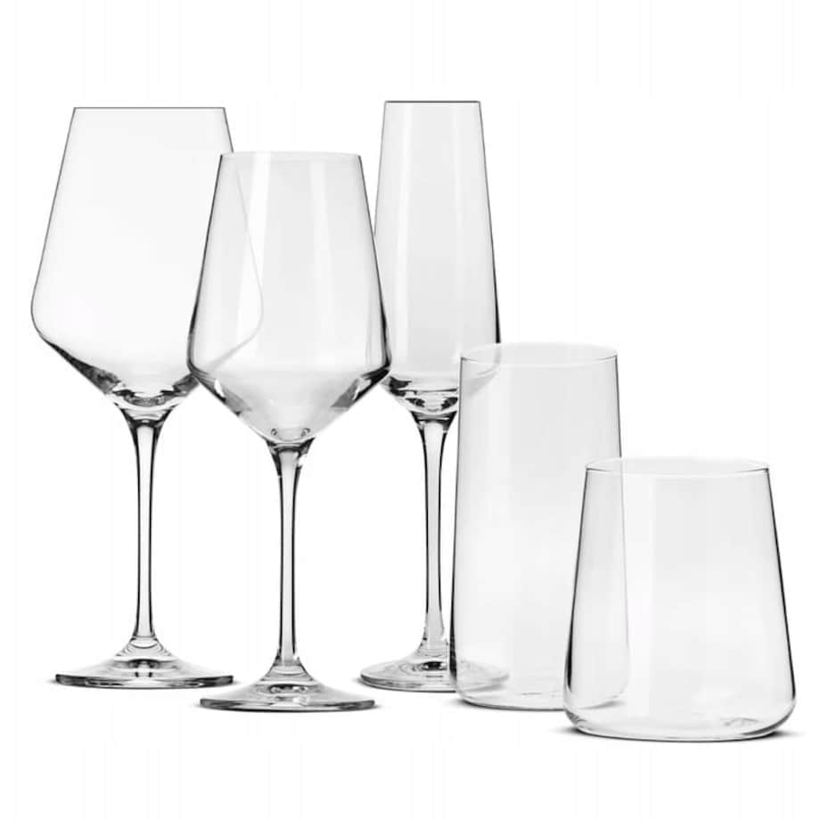 Komplet szkła stołowego Avant-Garde KROSNO 20 elementów