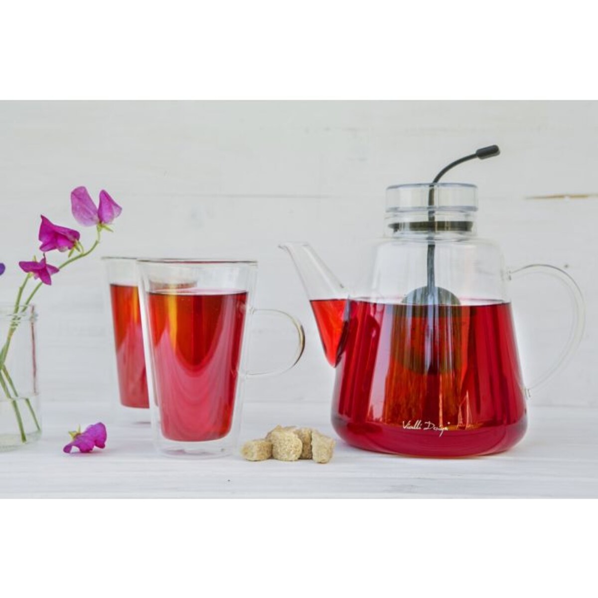 Zaparzacz do herbaty Amo czarny 1500 ml 23826