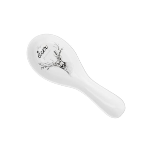 Łyżka podstawka Jelonek czarny G537