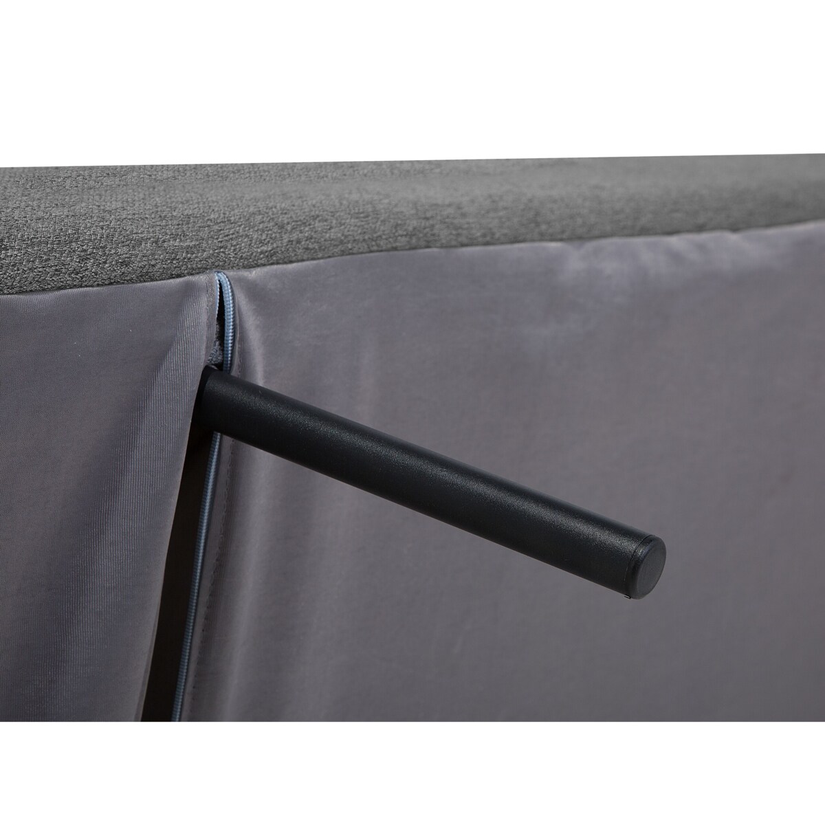 Sofa rozkładana ciemnoszara INGARO