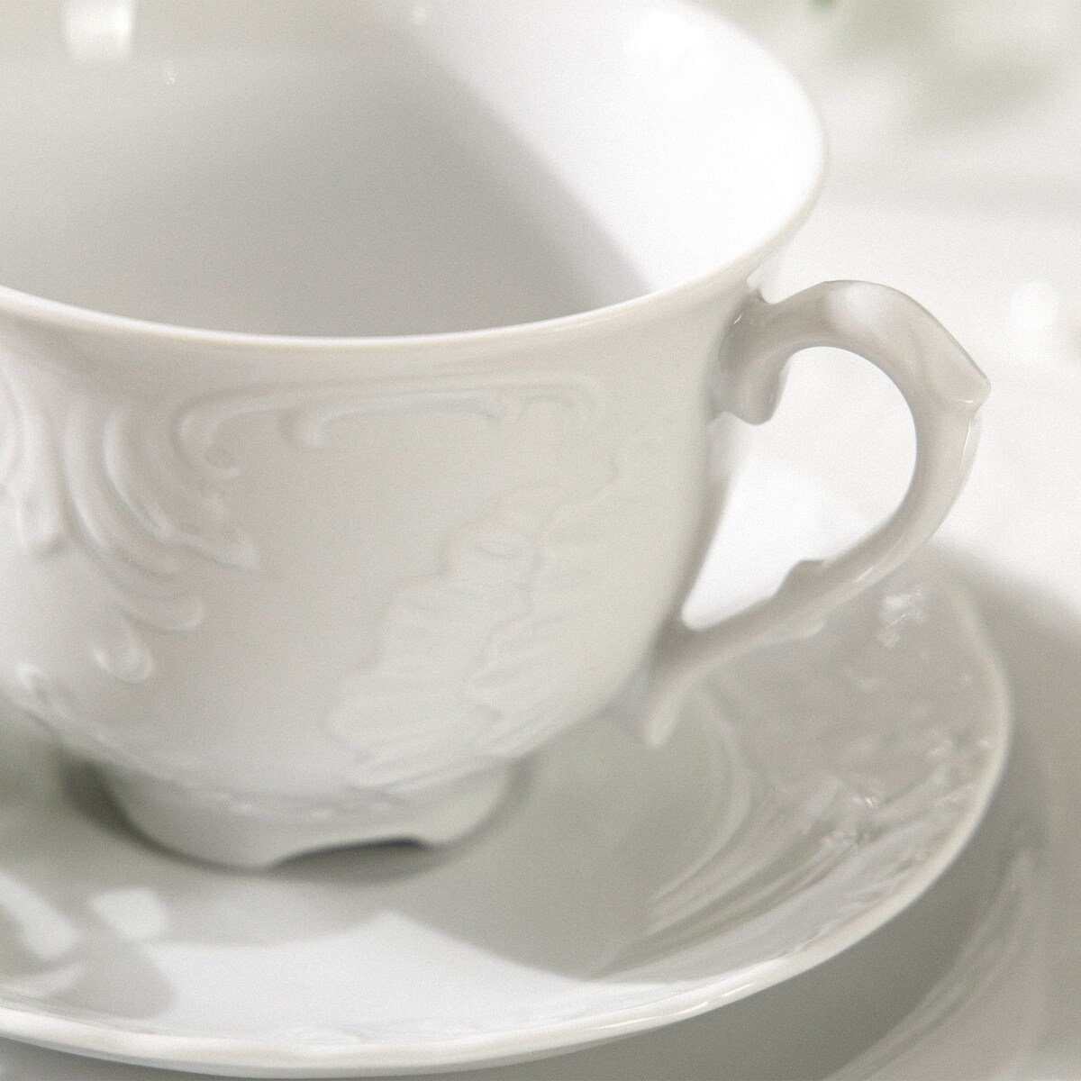 Konsimo ROCOCO MARIA Bulionówka ze spodkiem 6 szt.