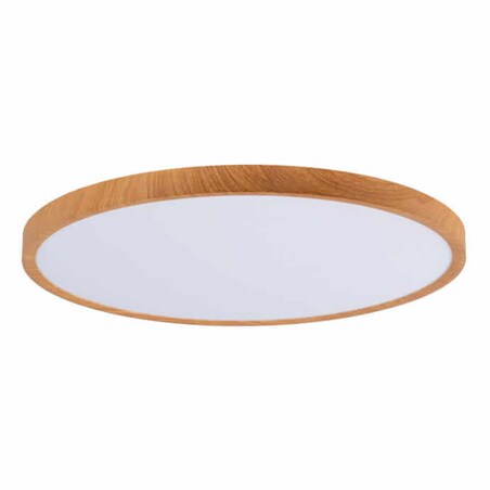 Plafon Maze ABR-PLO-OCED-40W Abruzzo LED 40W 3000-6000K drewniany biały