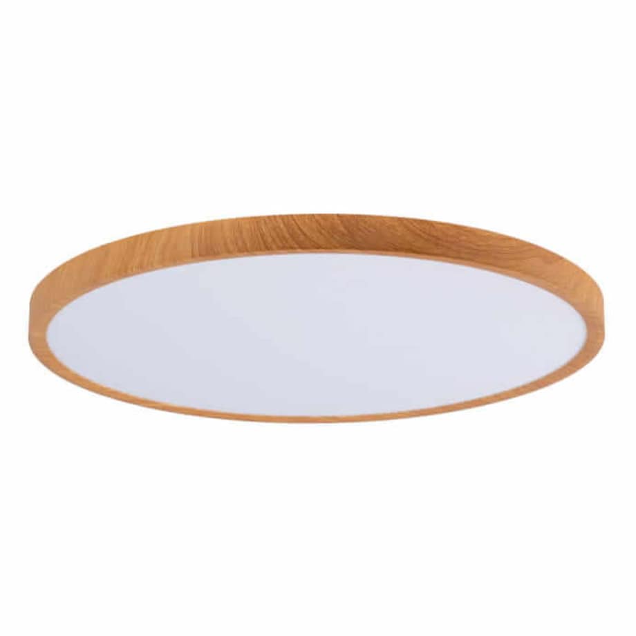 Plafon Maze ABR-PLO-OCED-40W Abruzzo LED 40W 3000-6000K drewniany biały