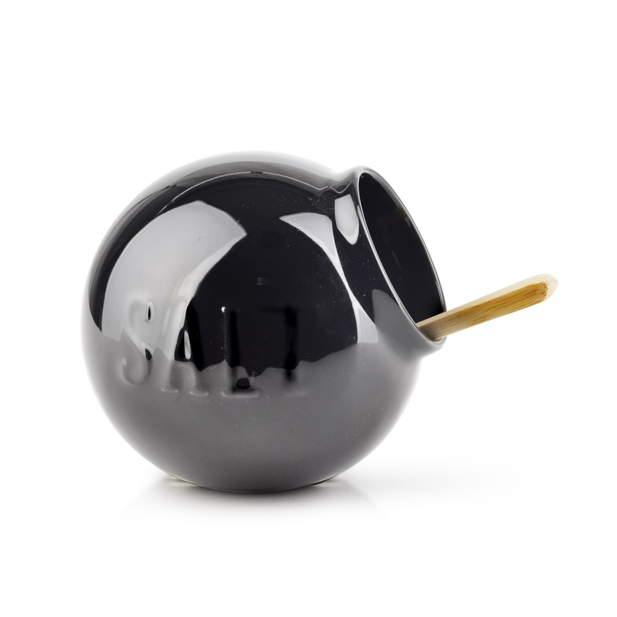 MODERN LIFE Solnica czarna 10,3xh9,3cm