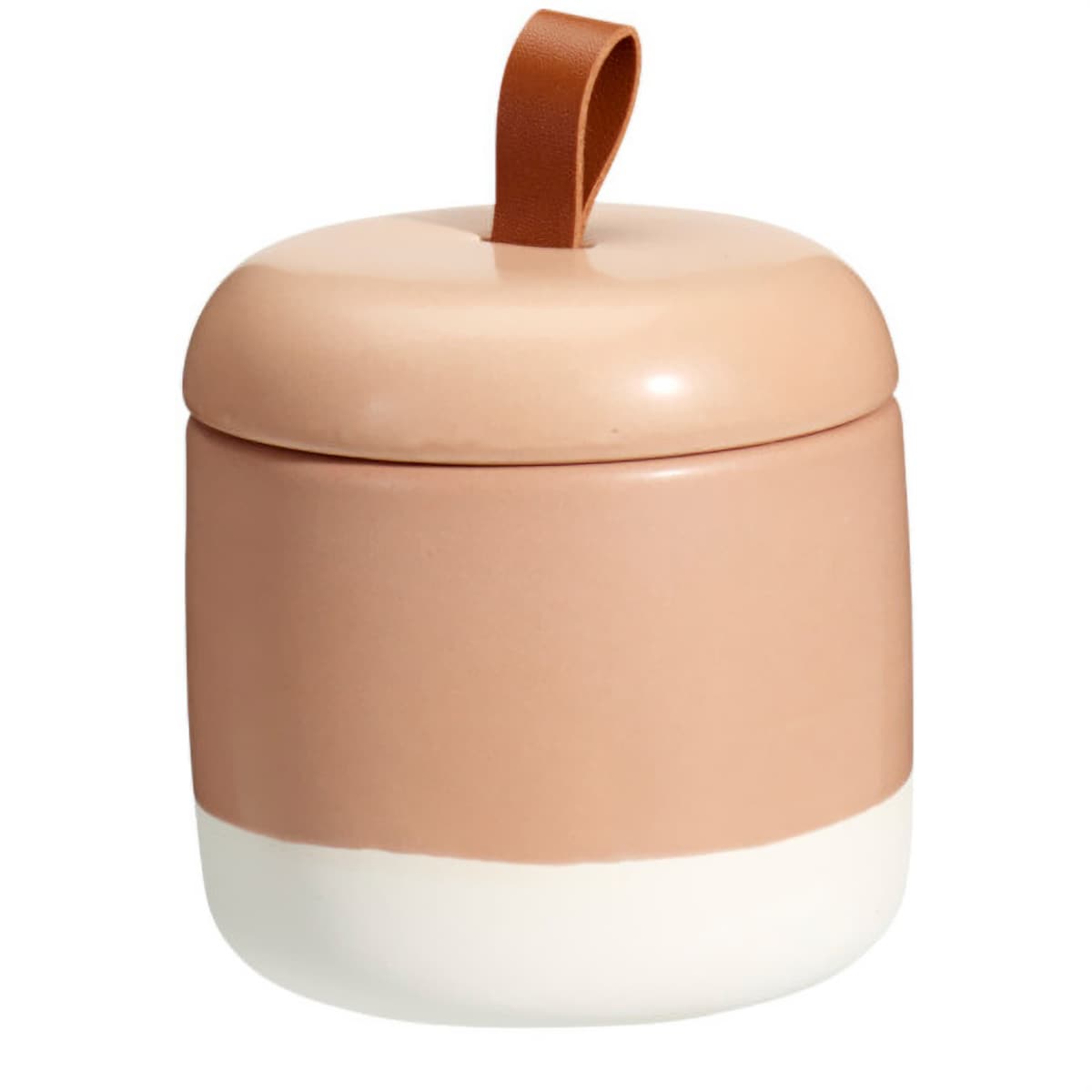 Ceramiczny pojemnik na waciki THE PASTELS, Ø 10 cm