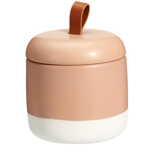 Ceramiczny pojemnik na waciki THE PASTELS, Ø 10 cm