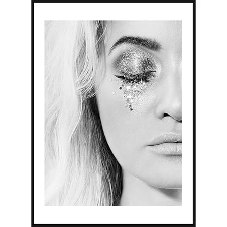 Poster Story, Plakat, Obraz - Brokatowy Makijaż, wymiary 60 x 84 cm